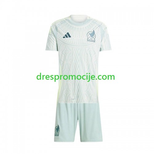 Meksiko Copa America Dres Dječji Gostujući 2024 Kratkih Rukava Meksiko Copa America Dres Dječji Gostujući 2024 Kratkih Rukava